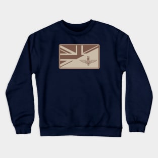 Parachute Regiment Union Jack Patch (desert subdued) Crewneck Sweatshirt